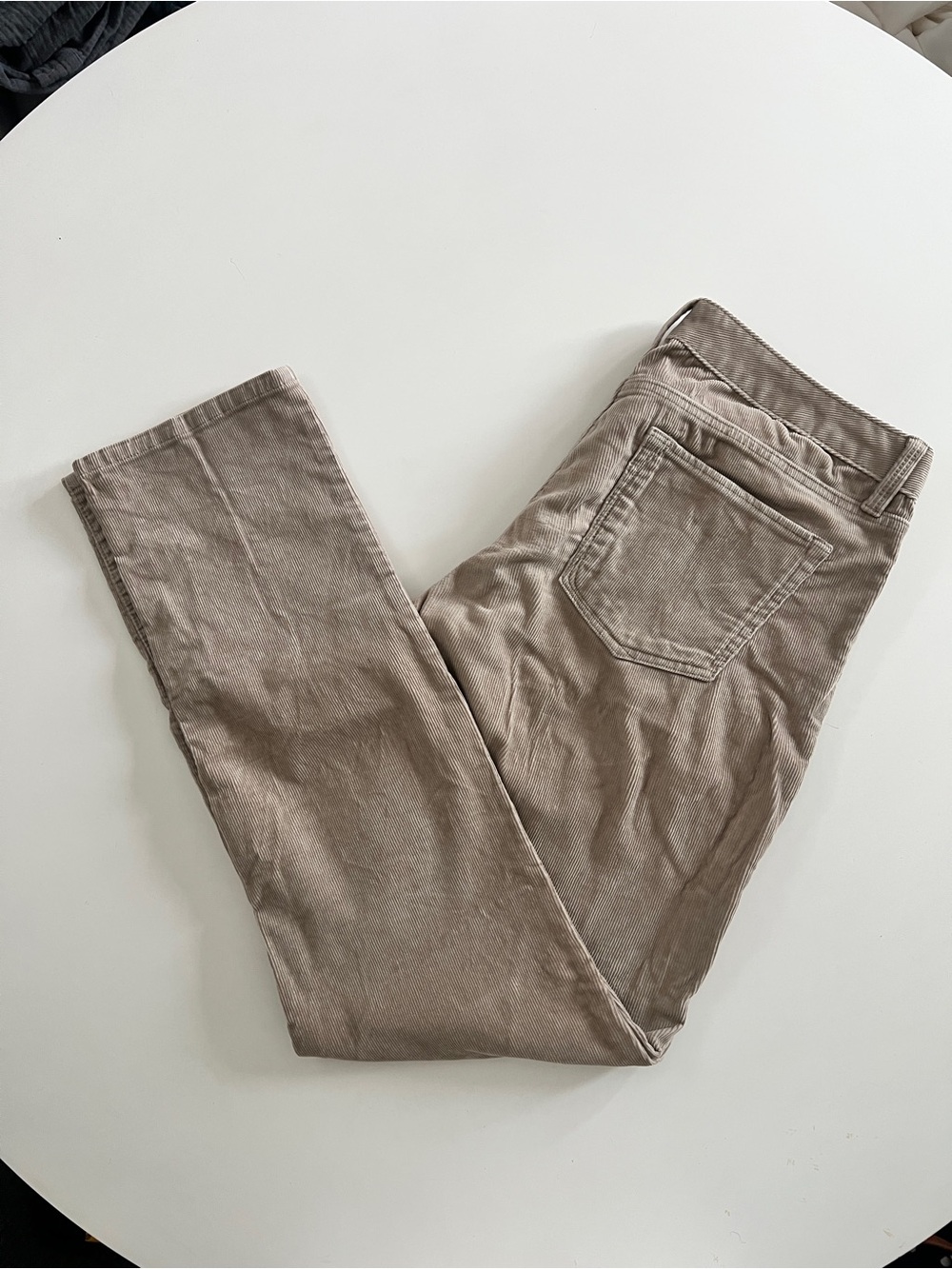Banana Republic Women’s Corduroy Pants in Taupe Beige